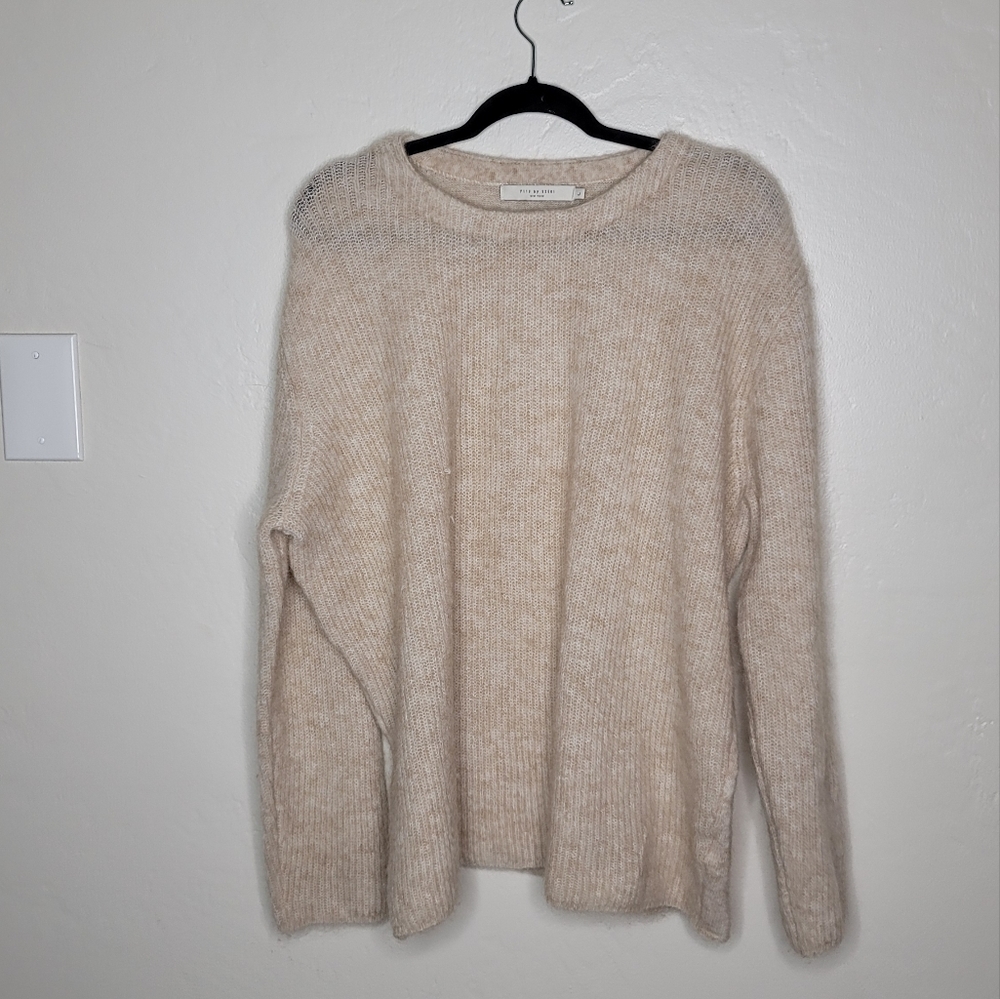 7115 by szeki mohair wool blend sweater